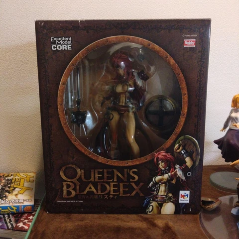 Queens Blade Ex Listy Risty 1/8 PVC Figure Excellent Model Core Megahouse JP Cover