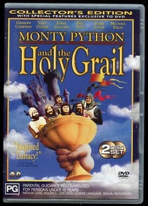 Monty Python And The Holy Grail - Collector's Edition - R4 (DVD) 70s Comedy - Picture 1 of 2