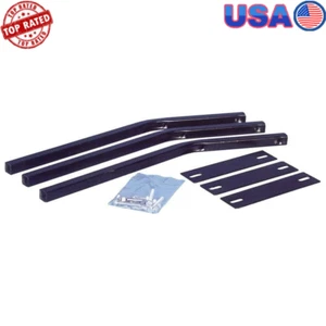Wildlife Feeder Accessory Leg Adapter Kit for 350 Lb Feeder UV Resistant Black - Picture 1 of 3