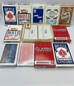 playing card deck lot used lot 13 colection - Picture 1 of 5