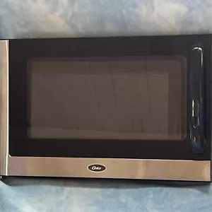 Oster Microwave Door w Handle and Hinge For Model OGG61403-B - Picture 1 of 6