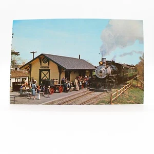 Flemington-Ringoes NJ-New Jersey Black River & Western Railroad Steam Locomotive - Picture 1 of 2