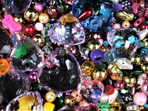 Cuentas Plástico Divertido Mezcla 25g Hágalo Usted Mismo Joyería Pulseras Pendientes Collar - Imagen 1 de 2