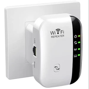 WiFi Extender, WiFi Booster, Internet Booster - With Ethernet Port, Quick Setup, - Picture 1 of 11