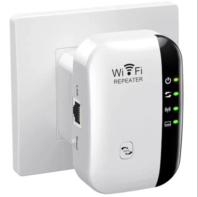 WiFi Extender, WiFi Booster, Internet Booster - With Ethernet Port, Quick Setup, - Image 1 of 4