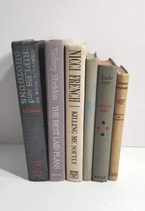 Lot Vintage Books 1947 - 1999 Hard Cover Baseball Fiction Staging Gray Black Tan - Picture 1 of 12