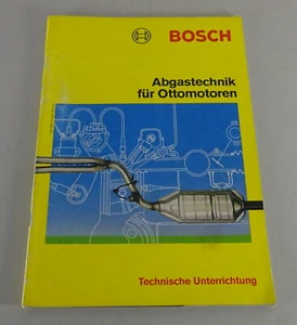 Technische Unterrichtung Bosch Abgastechnik für Ottomotoren Stand 09/1985 - Bild 1 von 3