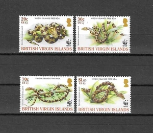 BRITISH VIRGIN ISLANDS 2005 WWF SG 1178/1181 MNH - Picture 1 of 1