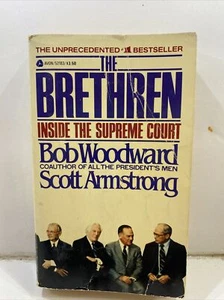 The Brethren Inside The Supreme Court - Bob Woodward (1981, Paperback) - Picture 1 of 12