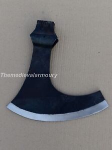 Extra Large Size Hand Forged Viking Axe Head cutting edge 11 Inches heavy duty