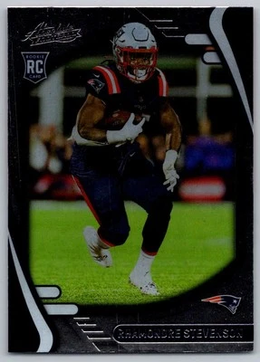 2021 Panini Absolute Rhamondre Stevenson New England Patriots #133 - Image 1 of 2