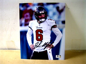Baker Mayfield signed handsigniert Tampa Bay 8x10 mit Echtheitszertifikat - Bild 1 von 2