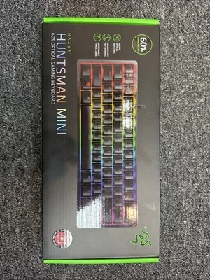 New Razer Huntsman Mini Black RZ03-03390500-R3U1 For PC 60% Optical Gaming KB - Image 1 of 2