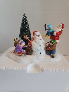 Vintage Original Snow Village Department 56 Santa Comes To Town 1998 #54920 Des/pic - Bild 1 von 15