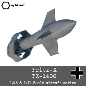 Fritz-X/FX 1400 1:48 o 1:72 kit di montaggio - model kit stampato in 3d - Foto 1 di 6