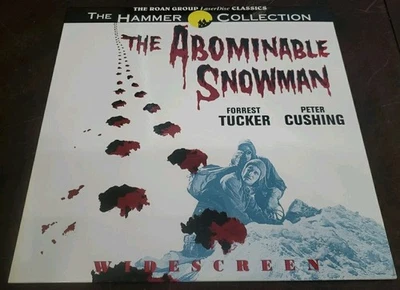 Laserdisc Abominable Snowman 1957 Horror Hammer Collection Late release Mint W17 Foto 1 de 4