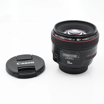 Canon EF 50mm f1.2 L USM Lens #504 - Image 1 of 4