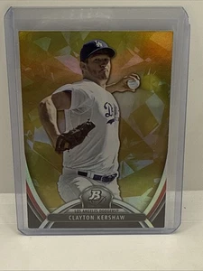 2013 Bowman Platinum - Clayton Kershaw #23 oro - Foto 1 di 3