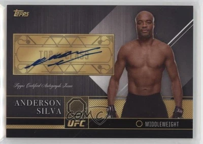 2016 Topps UFC Top of the Class Auto Anderson Silva #TCA-ANS Auto - Image 1 of 2