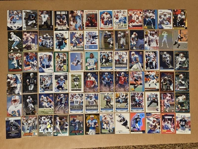 Lot 72 Tennessee Titans & Oilers Football Cards No Duplicate McNair George - Image 1 of 4