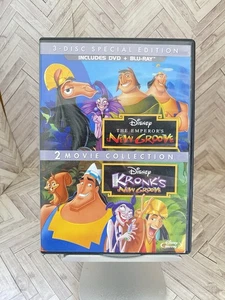 Disney The Emperors also with Kronks New Groove Blu-ray and DVD Como - Picture 1 of 10