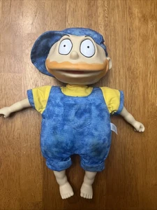 Peluche vintage 1997 Viacom Rugrats Nickelodeon Tommy Pickles ghiacciolo - Foto 1 di 6