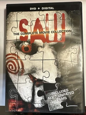 Saw the Complete Movie Collection Horror, 7 Films DVD + Digital - Image 1 of 4