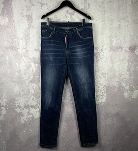 Vintage DSQUARED2 Denim Jeans Men’s Luxury Italy Classic Blue Size 50 - Picture 1 of 7