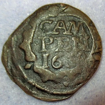 Early date 1662 New York Penny Colonial Copper Cent Campen Mint Certificate of - Image 1 of 4