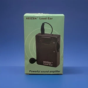 New Reizen Loud Ear Hearing Enhancer With Extra Headphones - Picture 1 of 3