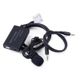 Bluetooth Music Hands-Free Car Kit AUX Adapter For Honda Fit Jazz Odyssey mp - Picture 1 of 7