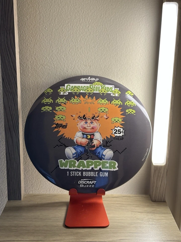 Garbage Pail Kids Disc Golf Buzzz Discraft Adam Bomb Space Invaders - Image 1 of 1