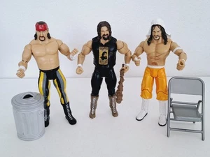 Jakks Pacific WWE Classic Superstars Terry Funk, Cactus Jack & Sabu 3-Pack - Picture 1 of 13