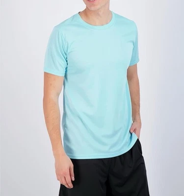 Pack De 4 Camisetas Real Essentials Para Hombre 3X Manga Corta Drifit Active Cuello Redondo Foto 1 de 4