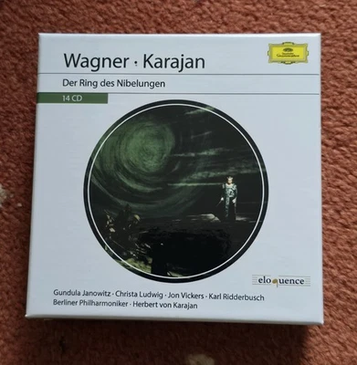 Wagner - Der Ring des Nibelungen - Herbert von Karajan (14 CDs) - Image 1 of 4