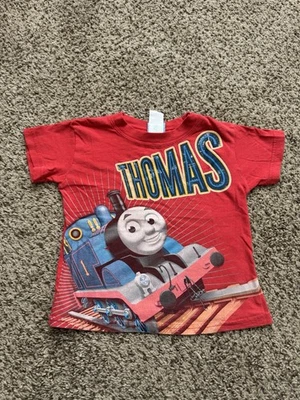 Camiseta vintage Thomas The Tank Engine juvenil talla 4t Foto 1 de 4