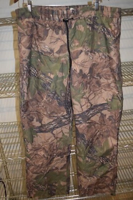 Walls Water-Pruf Water Proof Breathable vtg Camo Realtree Pants Large Regular - Image 1 of 4