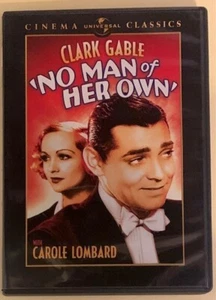 NO MAN OF HER OWN – DVD, CLARK GABLE, CAROLE LOMBARD, played once - Picture 1 of 2