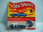 K23i10162 Hot Wheels Redlines 1969 Swingin Wing Blue Moc Mint On Card Vintage