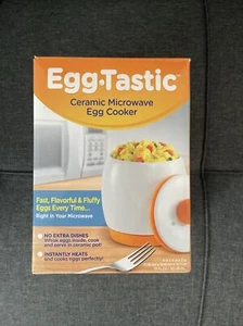 Egg-Tastic Microwave Egg Cooker & Poacher For Fast & Fluffy Eggs EggTastic - Picture 1 of 4