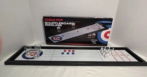 Tischspiel Shuffleboard Bowling Eisstock Schnapsglas Trinkspiel - Bild 1 von 13