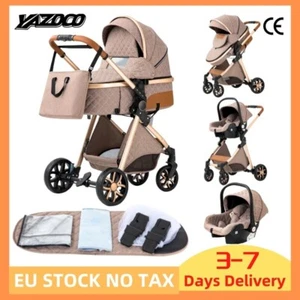 Cochecito Bebé 3 en 1 – Recién Nacido, Capazo, Paseo y Asiento para Coche - Imagen 1 de 21