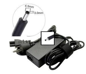 power cord w/ 4.5*3mm plug for Dell Inspiron 11-3000 17-5000 Series laptop - Picture 1 of 1
