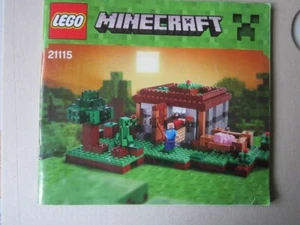  Lego System Bauanleitung Instruction Minecraft 21115 - Bild 1 von 1