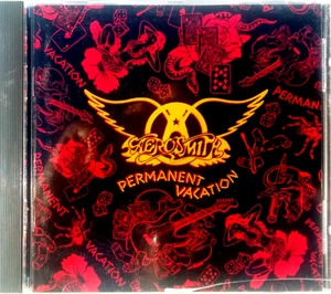 AEROSMITH - Permanent Vacation - CD 1987 Geffen Rock Glam Punk - Picture 1 of 4