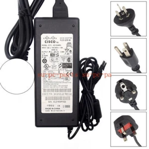 Genuine Cisco AD10048P3 Power Supply ASA5505-PWR-AC ASA5505 AC Adapter 48V 2.08A - Bild 1 von 8