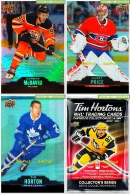 125++ UD TIM HORTON 2020 SINGLES COMPLETE SET McDAVID LOT U PICK LIST WHOLESALE - Image 1 of 2