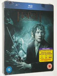 HOBBIT: AN UNEXPECTED JOURNEY Blu-ray 2-Disc Amazon UK Limited Edition Steelbook - Picture 1 of 2