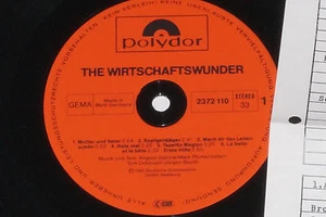 THE WIRTSCHAFTSWUNDER - LP 1982 Polydor Archiv-Copy mint - Picture 1 of 1