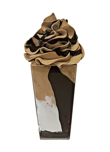 DISICAKES Pudín Falso Shot Coco Mocha Chocolate Pudín para Decoración - Imagen 1 de 6